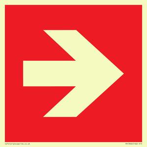 Right arrow (white on red background)